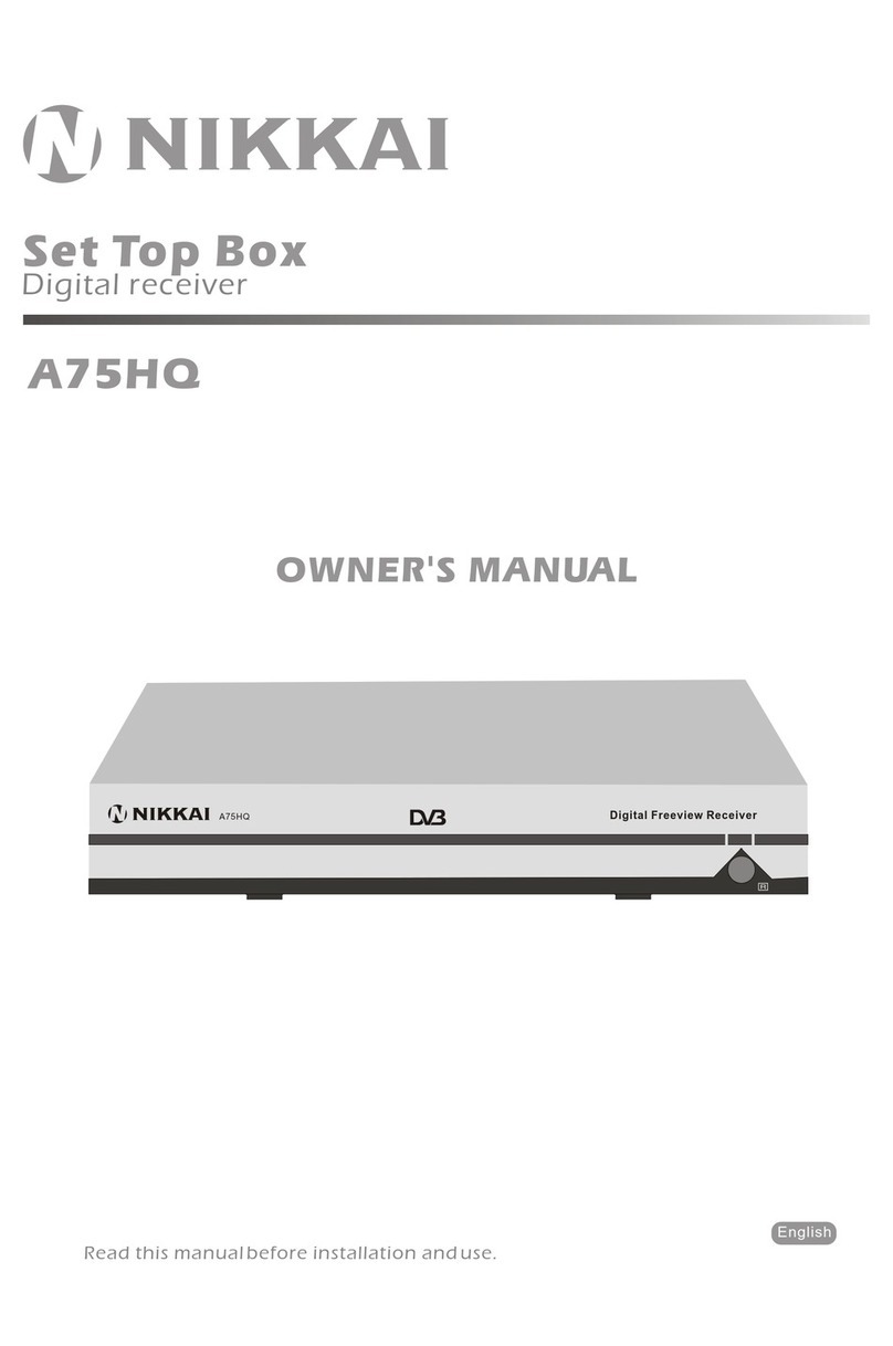 Nikkai A75HQ owner's manual