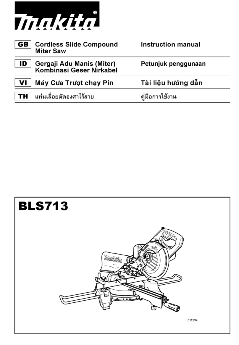Makita BLS713 instruction manual