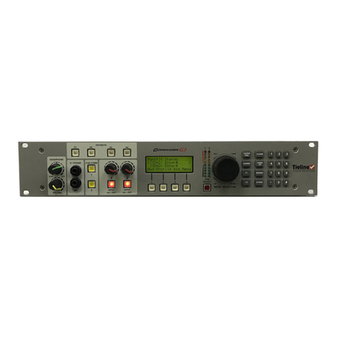 Tieline Commander G3 TLR300 Reference manual