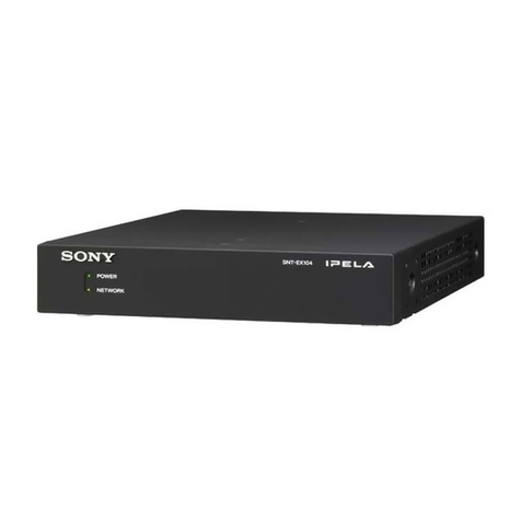 Sony Ipela SNT-EX101 user guide