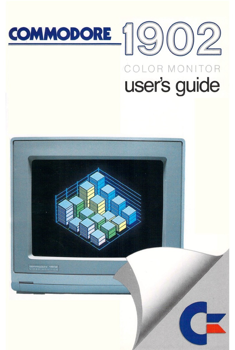 Commodore 1902 User manual