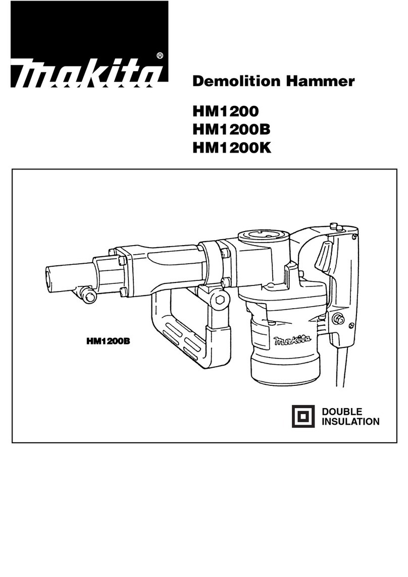 Makita HM1200 instruction manual