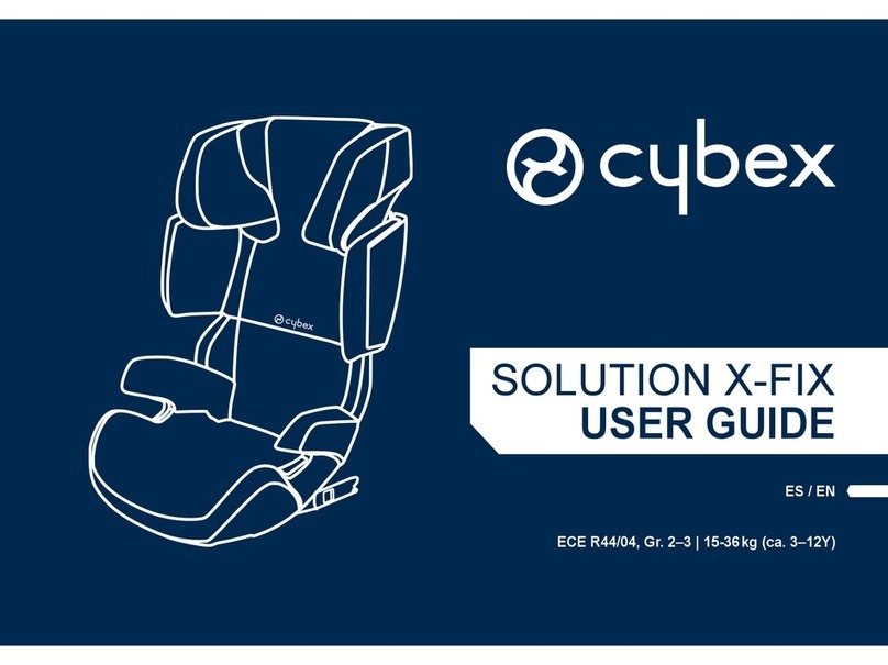 CYBEX SOLUTION X-FIX User manual CYBEX SOLUTION X-FIX User manual