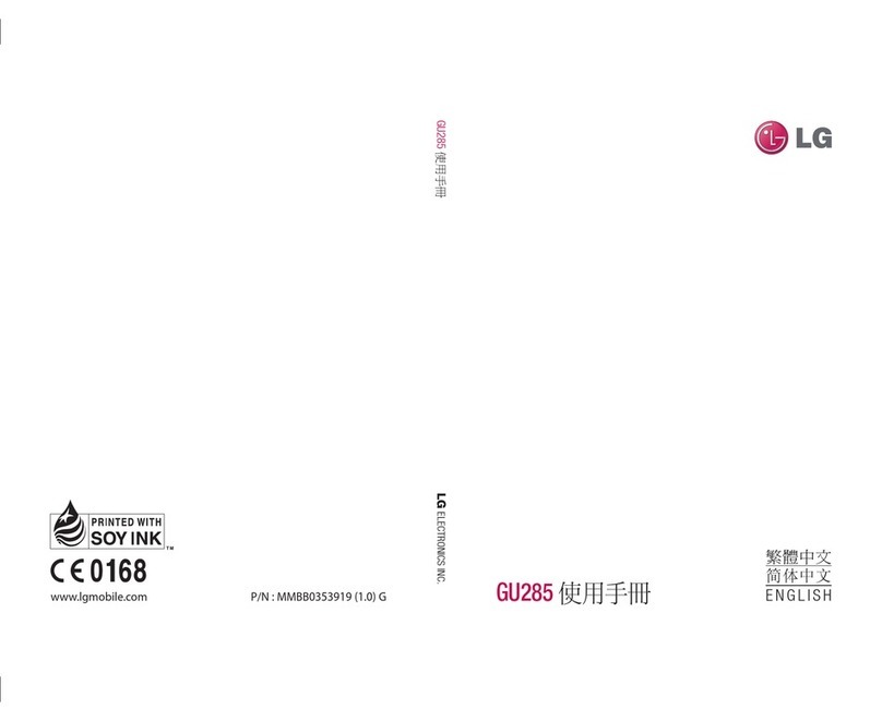 LG GU285 User manual