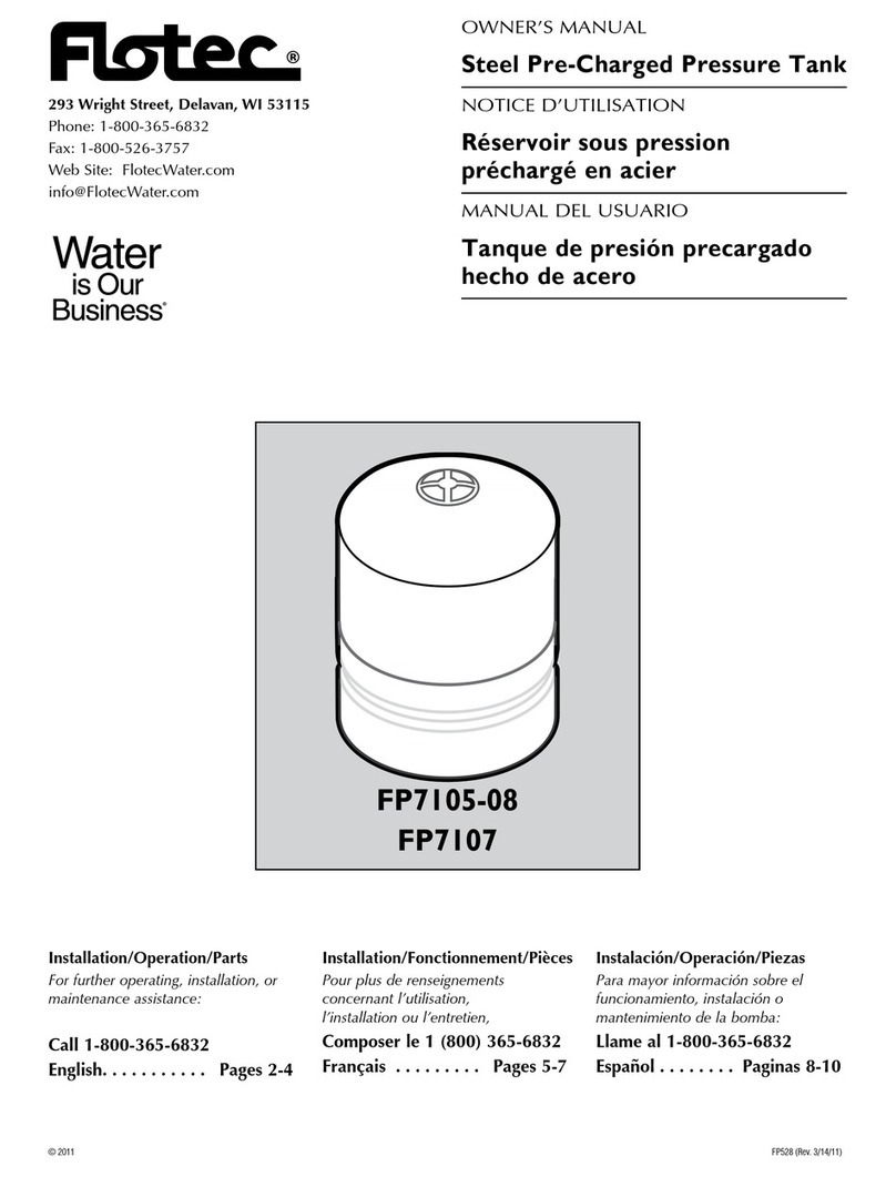 Flotec FP7105-08 owner's manual