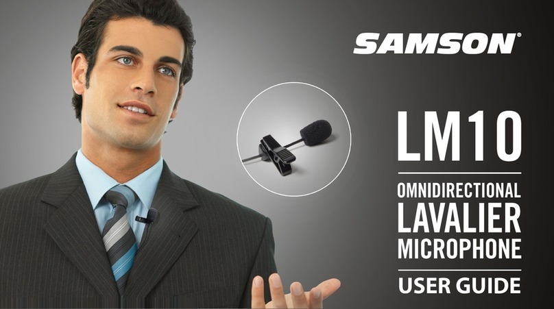 Samson LM10 User manual