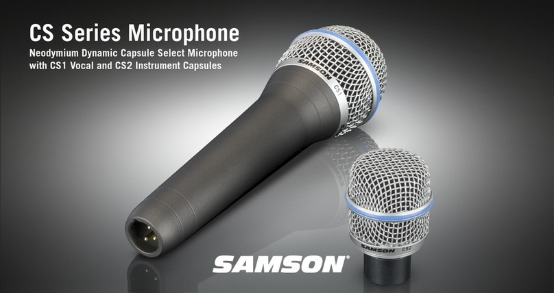 Samson CS Series User manual