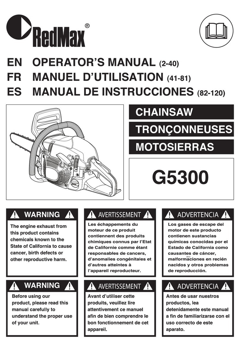 RedMax G5300 Operator's manual