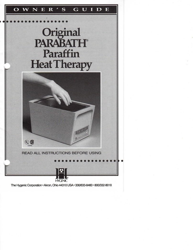 Hygenic Parabath owner's guide