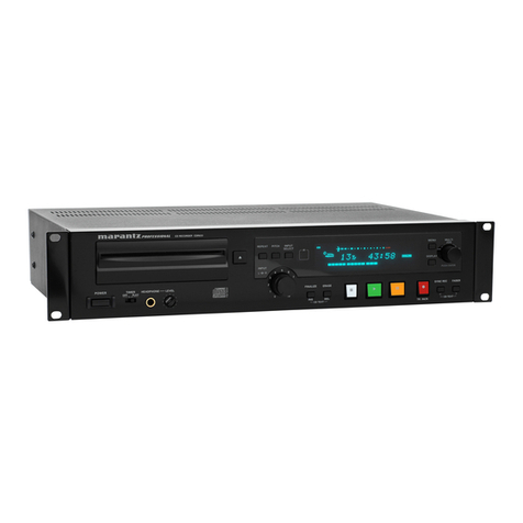 Marantz cdr633 user guide
