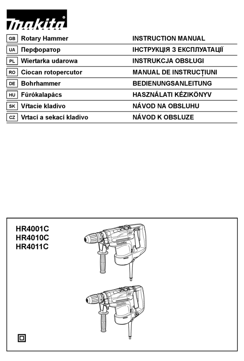 Makita HR4001C User manual Makita HR4001C User manual