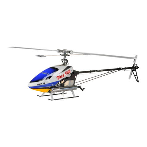 Align T-Rex 700 Nitro Pro User manual Align T-Rex 700 Nitro Pro User manual