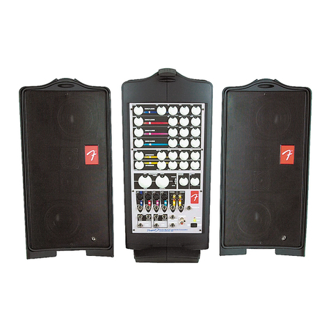 Fender Passport PD-250 instruction manual