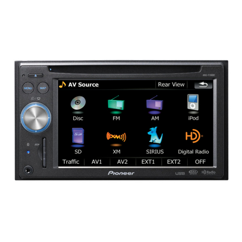 Pioneer AVIC-F700BT/XS/UC Building instructions Pioneer AVIC-F700BT/XS/UC Building instructions