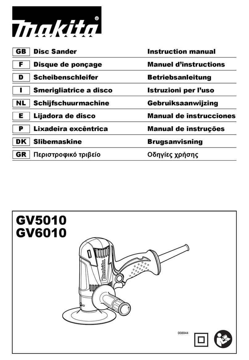 Makita GV5010 User manual Makita GV5010 User manual