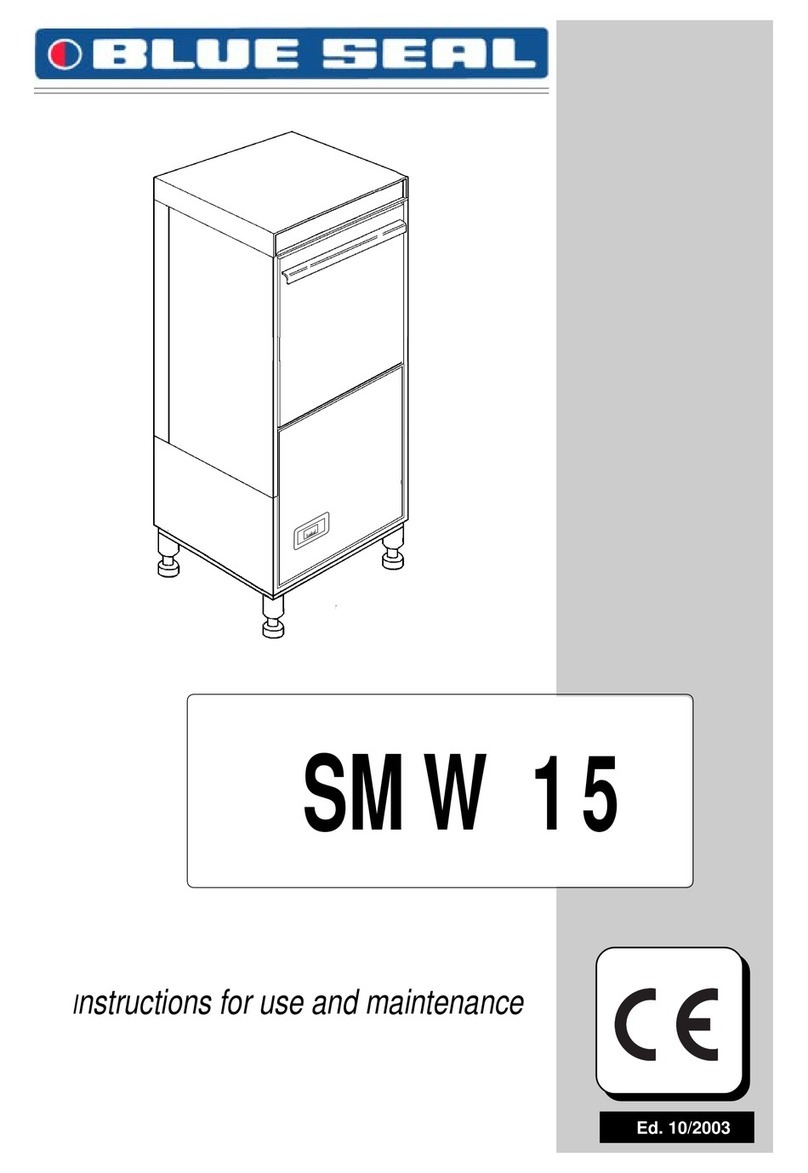 Blue Seal SMW 15 Instructions for use and maintenance