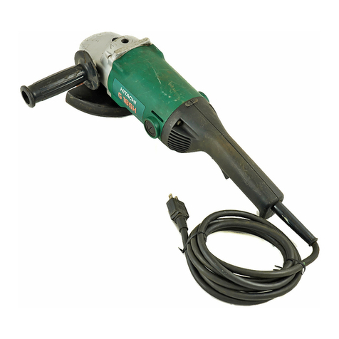 Hitachi G18SH User manual