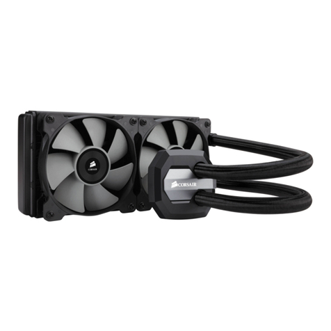 Corsair H100i GTX User manual