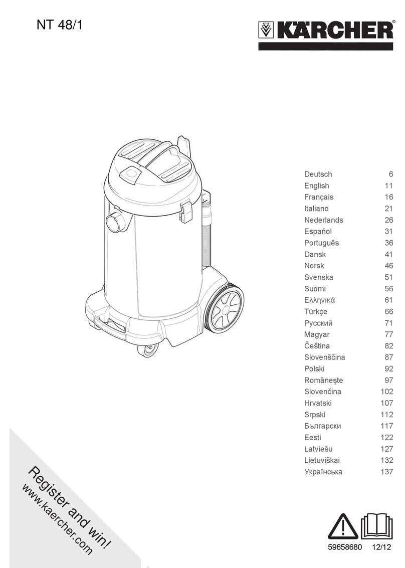 Kärcher NT 48/1 User manual