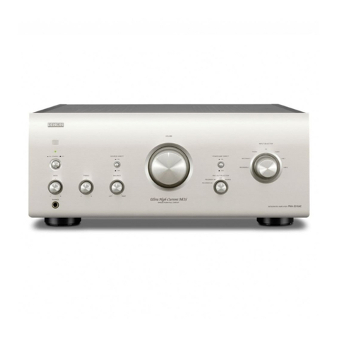 Denon PMA-2020AE User manual Denon PMA-2020AE User manual