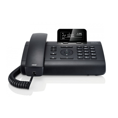 Gigaset de310 ip pro User manual Gigaset de310 ip pro User manual