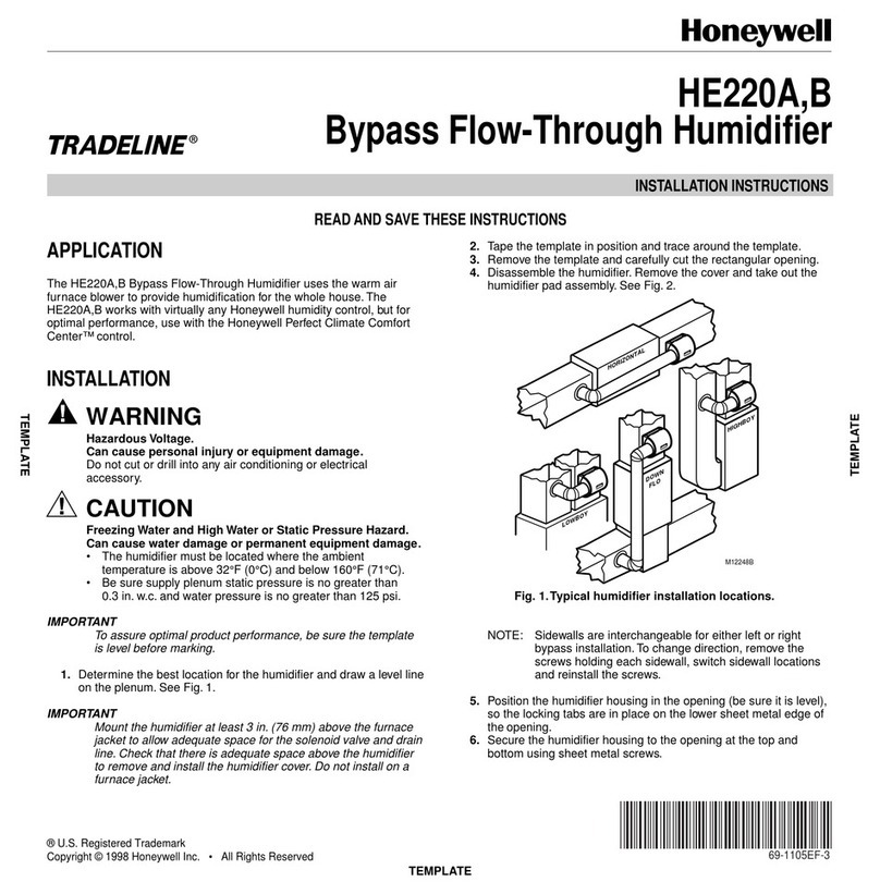 Honeywell B User manual Honeywell B User manual