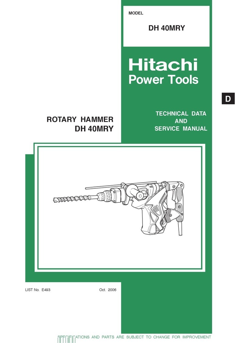 Hitachi DH 40MRY Manual
