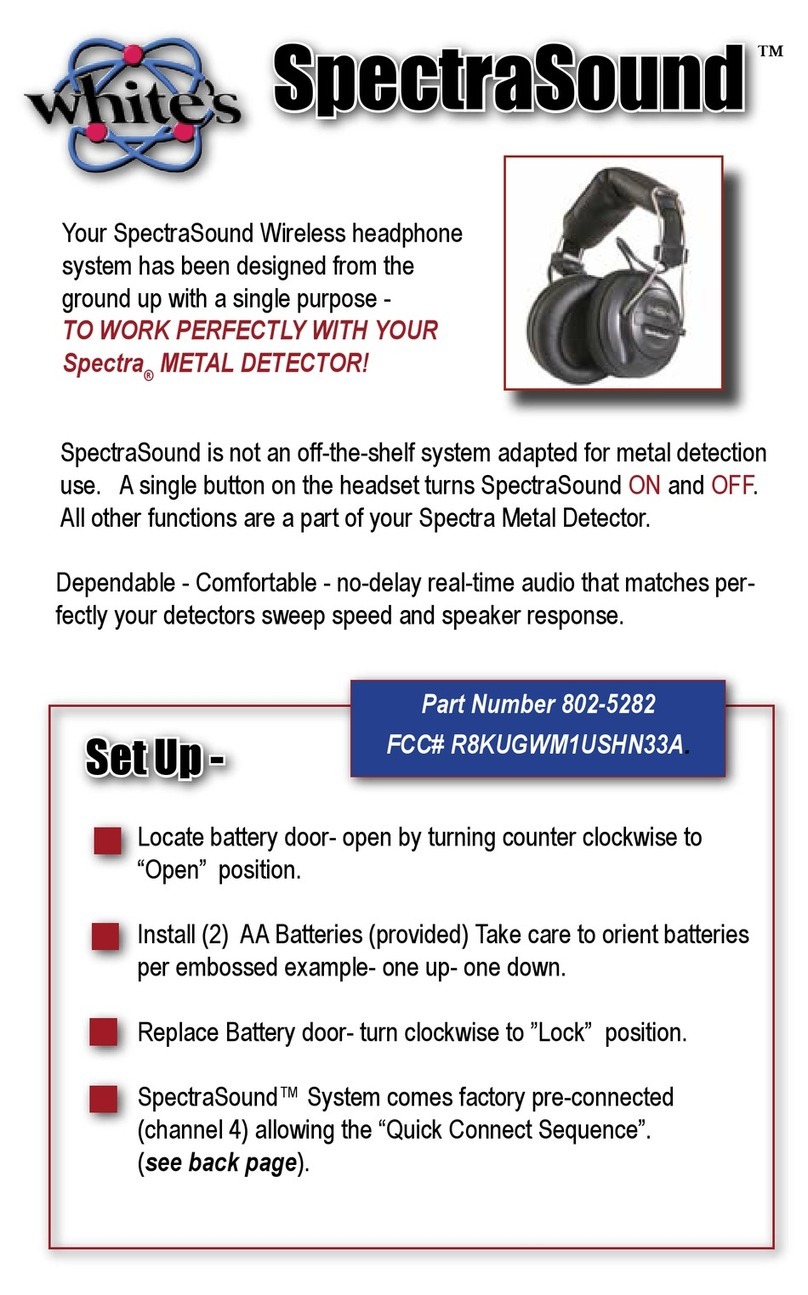 Whites SpectraSound Setup