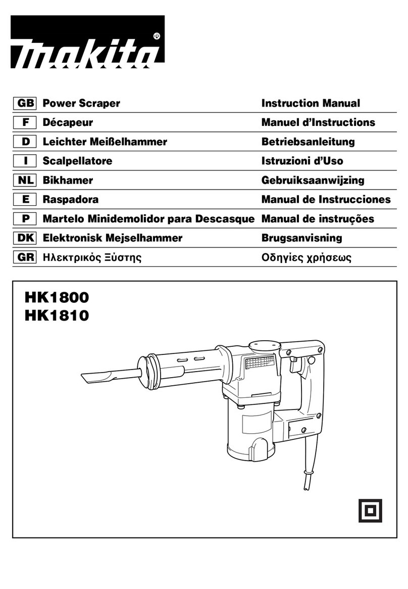 Makita HK1800 instruction manual