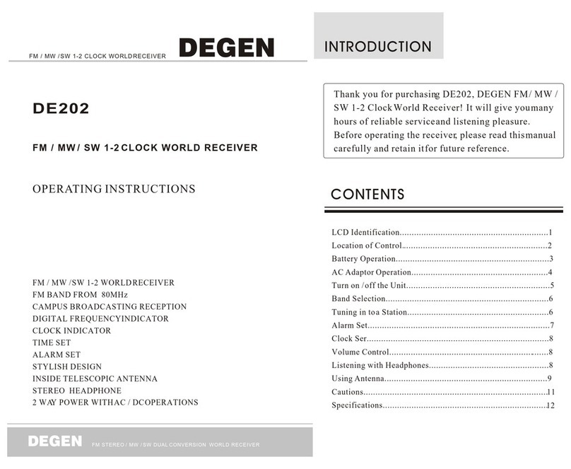 DEGEN DE202 operating instructions