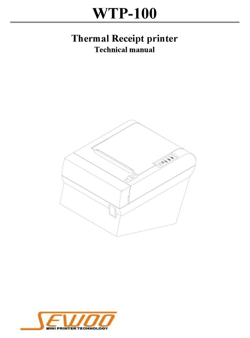 SEWOO WTP-100 User manual