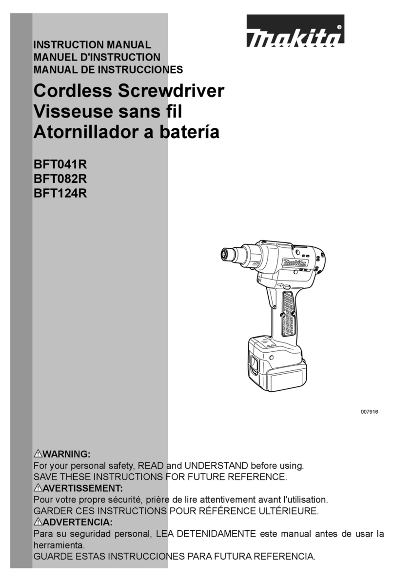 Makita BFT041R User manual