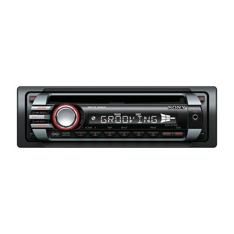 Sony CDX-GT385 User manual