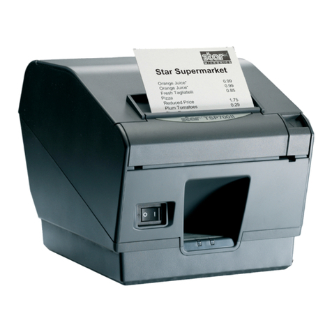 Star Micronics TSP700 Series User manual Star Micronics TSP700 Series User manual