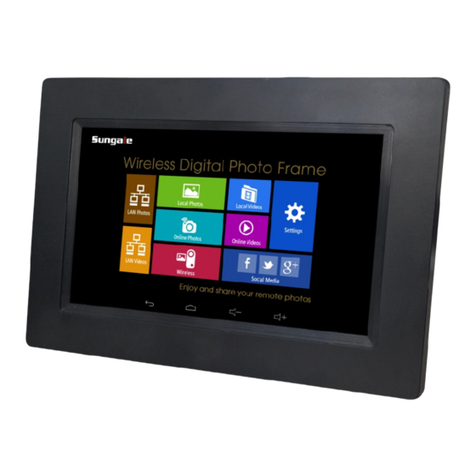 Sungale AD702 quick start guide