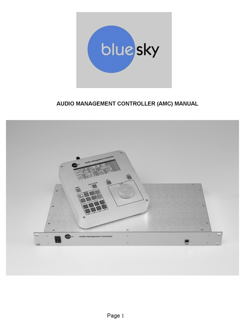 Bluesky AMC instruction manual