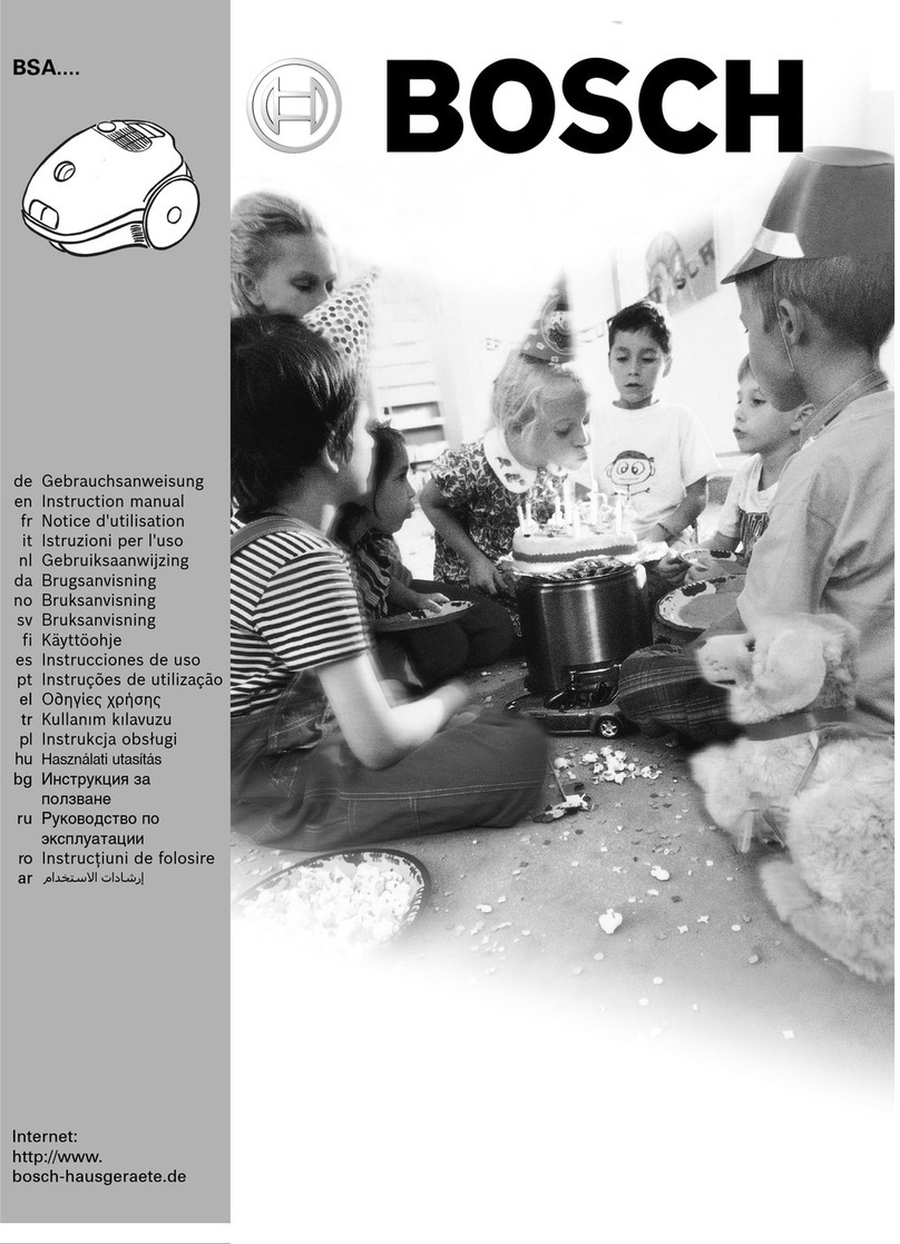 Bosch BSD 3030 instruction manual