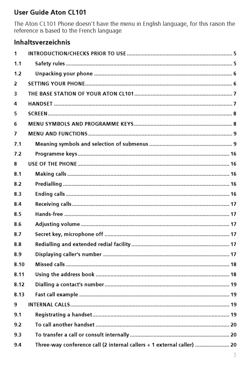 ATON CL101 user guide