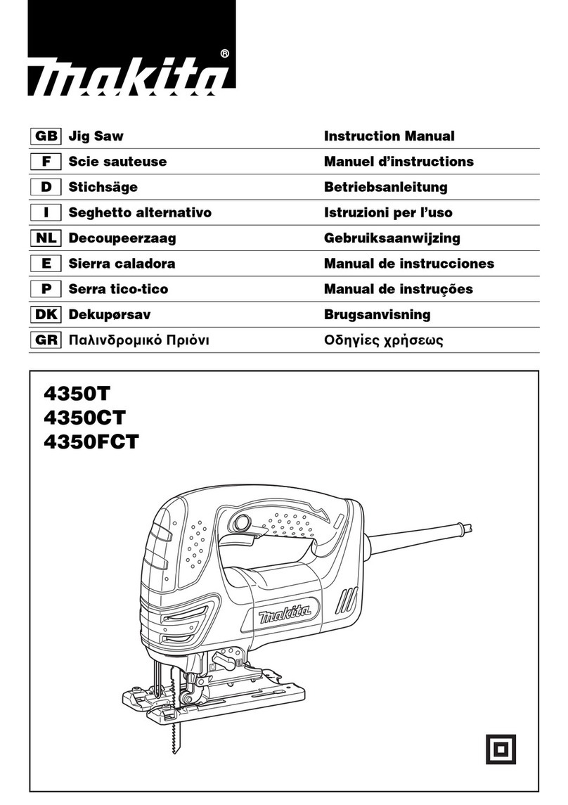 Makita 4350T User manual