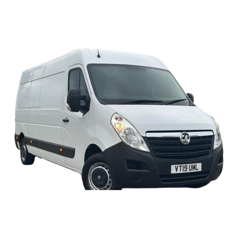 Vauxhall MOVANO User manual