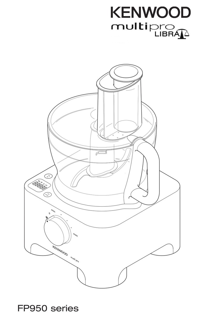 Kenwood Multi Pro FP950 series User manual