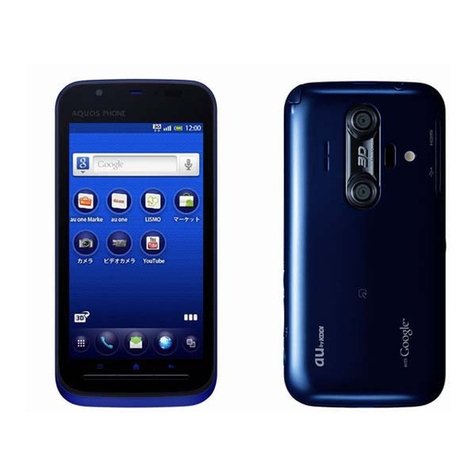 AU AQUOS PHONE IS12SH Installation guide AU AQUOS PHONE IS12SH Installation guide
