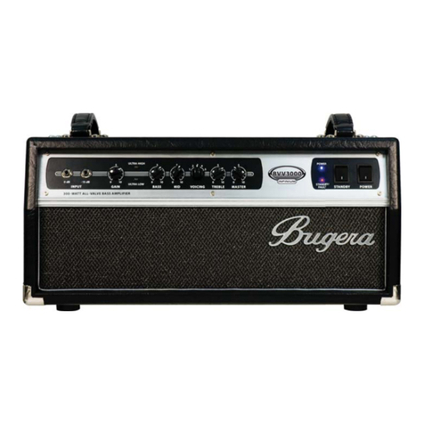 Bugera BVV3000 INFINIUM User manual