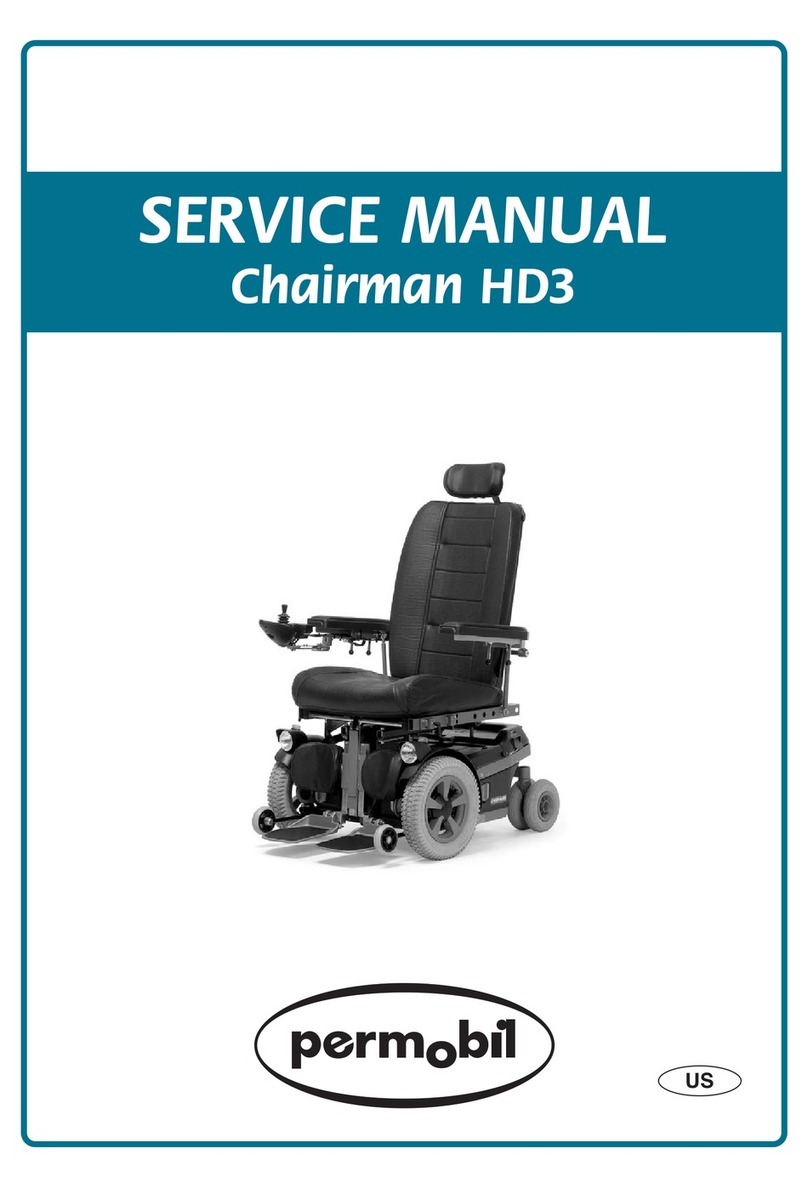 Permobil Chairman HD3 User manual Permobil Chairman HD3 User manual