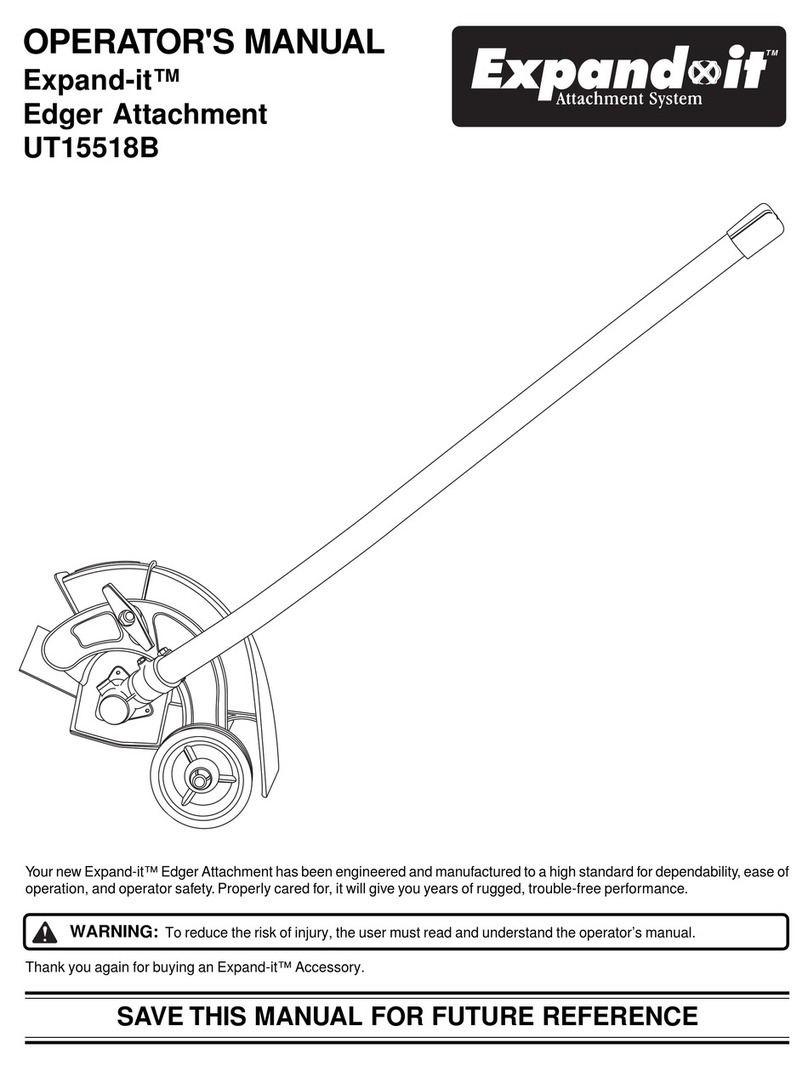 Expand-it UT15518B User manual