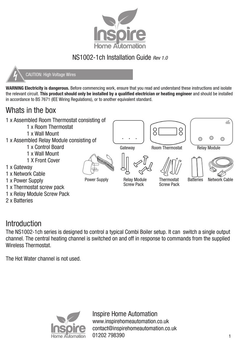 Inspire NS1002-1CH User manual