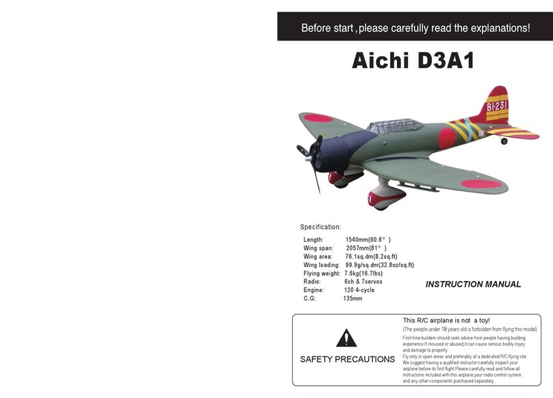 Troy Built Models Aichi D3A1 User manual