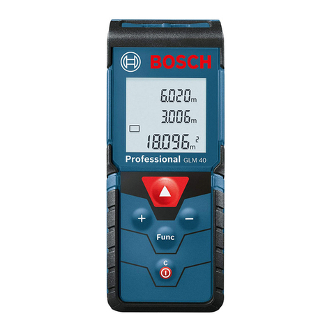 Bosch GLM 40 Professional Original instructions