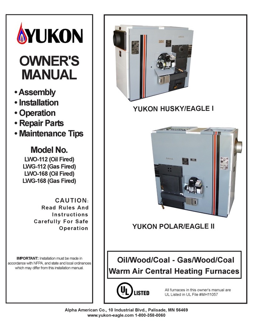 Yukon LWO-112 owner's manual