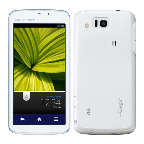 AU AQUOS PHONE CL IS17SH Installation guide